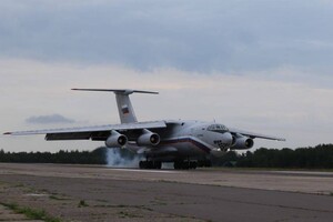 Військовий контингент із Киргизстану та Таджикистану прилетів до Білорусі на борту Іл-76