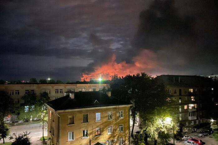 У Пскові пролунали вибухи: атаковано аеродром «Хрести» (фото, відео)
