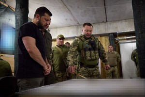 Зеленський відвідав військових біля Бахмута (фото) 