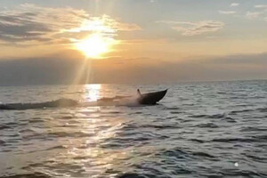 Експериментальний дрон СБУ «Морський малюк» підбив російський корабель «Самум» - ЗМІ