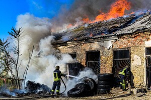 Внаслідок обстрілів вчора зранку обласної психіатричної лікарні у селі Степанівка сталася пожежа