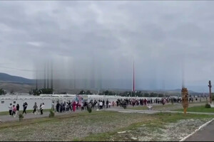 У Степанакертському аеропорту Нагірного Карабаху відбувається масова евакуація вірменів