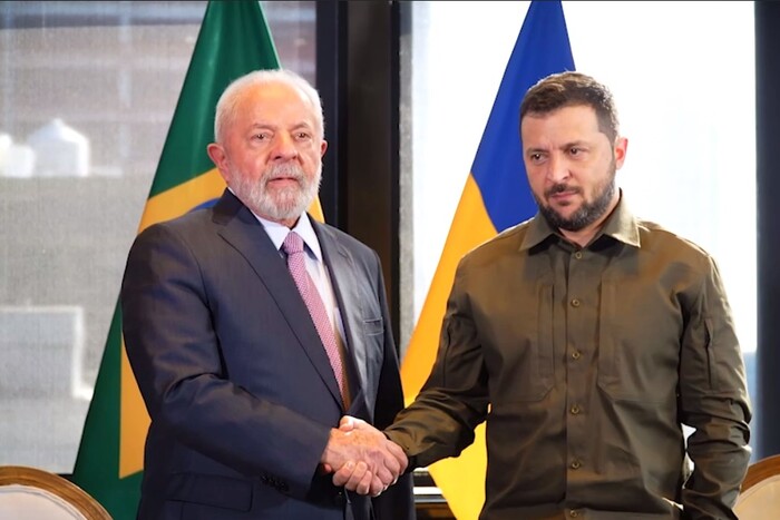 Зеленський зустрівся із президентом Бразилії