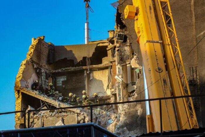 В результате ракетного удара по Черкассам 21 сентября было разрушено здание отеля