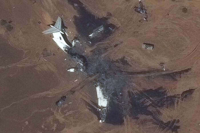 Катастрофа літака з «вагнерівцями» у Малі: супутниковий знімок з місця аварії