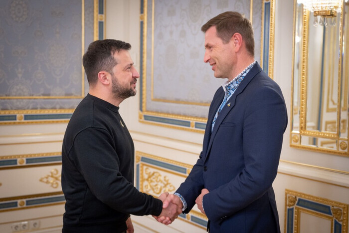 Зеленський провів зустріч із міністром оборони Естонії: подробиці