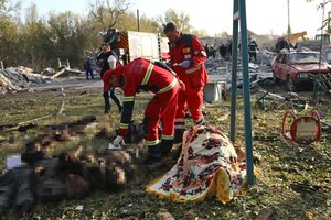 Наслідки ракетної атаки окупантів на Харківщину