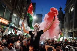 Приблизно 5 тис. жителів Великобританії вийшли на акцію на підтримку Палестини