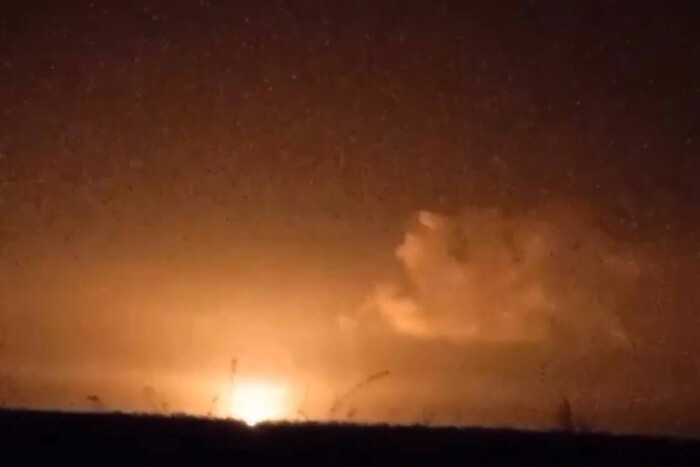 Під окупованим Іловайськом сталася масштабна пожежа на газогоні (відео)