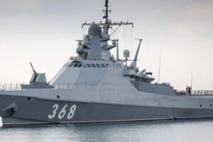 Вперше корабель «Павло Державин» зазнав удару 11 жовтня