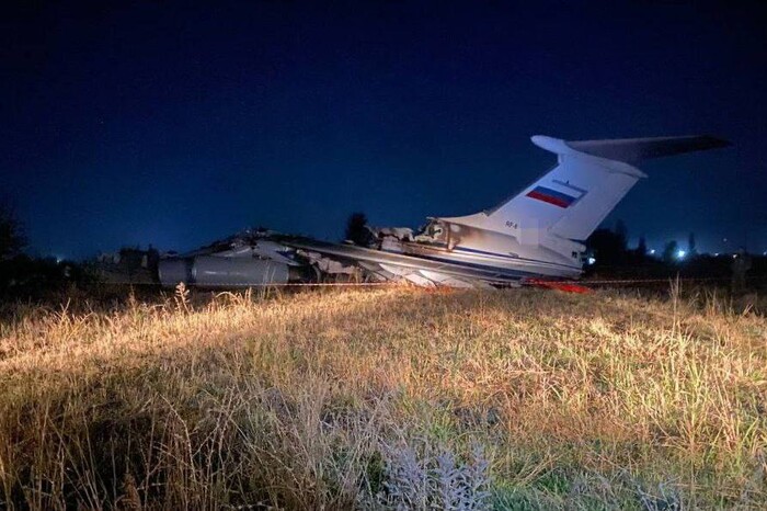 Російський літак розбився у Душанбе