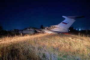 Загоряння літака сталося в одному з двигунів