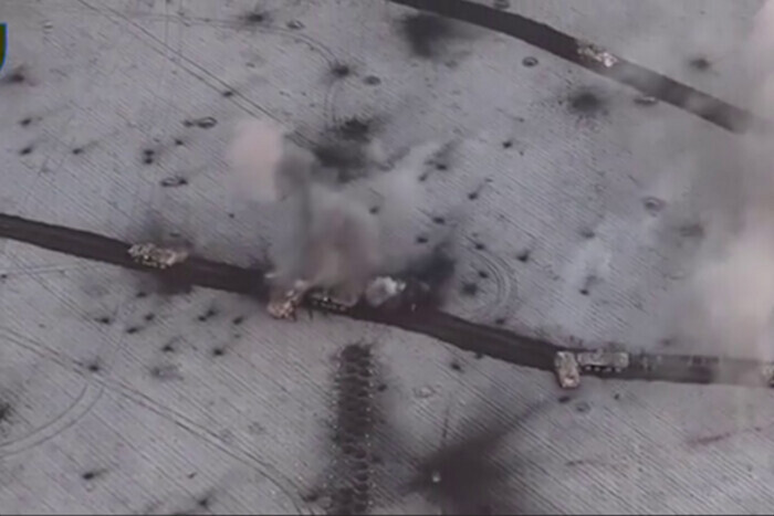 ВСУ «поджарили» колонну оккупантов возле Красногоровки Донецкой области (видео)