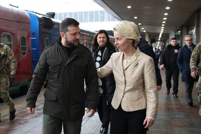 Президентка Єврокомісії розкрила мету візиту до Києва