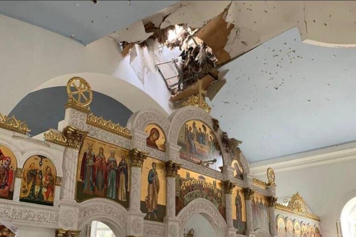 Росіяни обстріляли церкву у Херсоні (фото) 