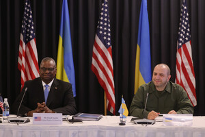 Глава Пентагона Лойд Остін та міністр оборони України Рустем Умеров
