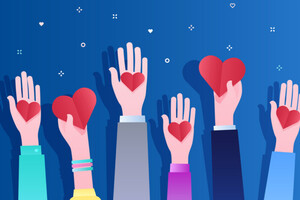 Украина поднялась на второе место в мировом рейтинге благотворительности