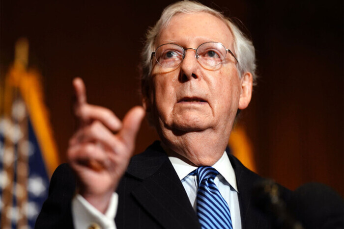 Лидер республиканцев в Сенате США прокомментировал блокировку помощи Украине