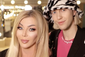 Ірина Білик з візажистом з Києва Єгором Андрюшиним