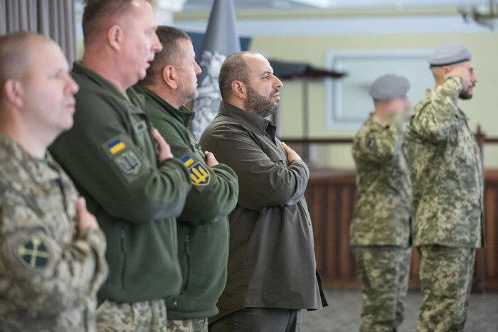 Умєров представив особовому складу нового командувача ССО