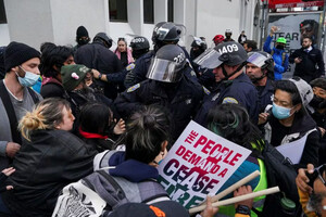 У Сан-Франциско відбулися протести перед зустріччю Байдена та Сі Цзіньпіна