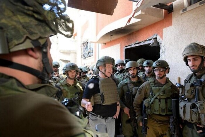 Нетаньяху вперше відвідав військових у Секторі Гази