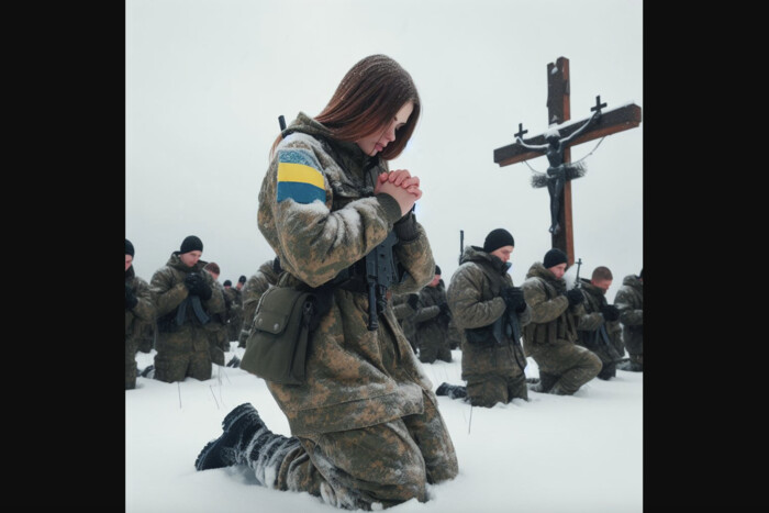Авдіївка просить молитви: у соцмережах розлетівся фотофейк з військовою