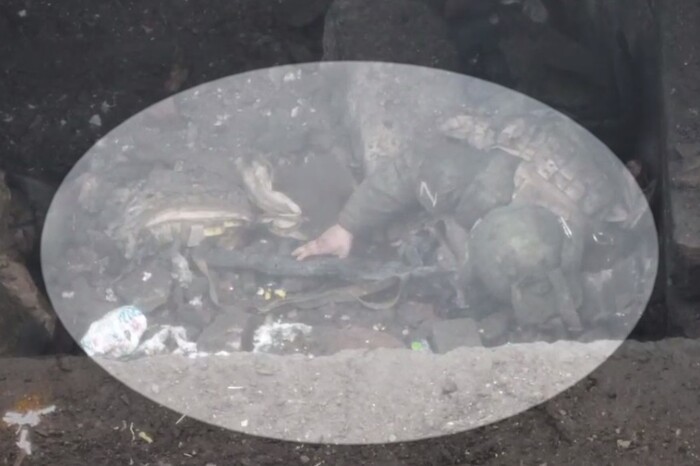 Українські десантники загнали окупантів у пастку (відео 18+)