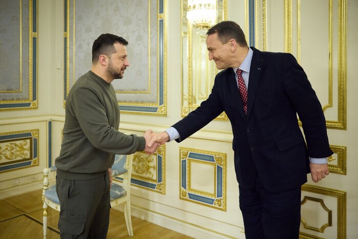 Зеленський обговорив із міністром закордонних справ Польщі новий імпульс у стосунках двох країн