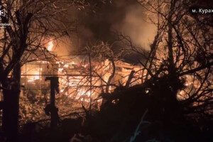 Пожежа в приватному житловому будинку в місті Курахове на Донеччині