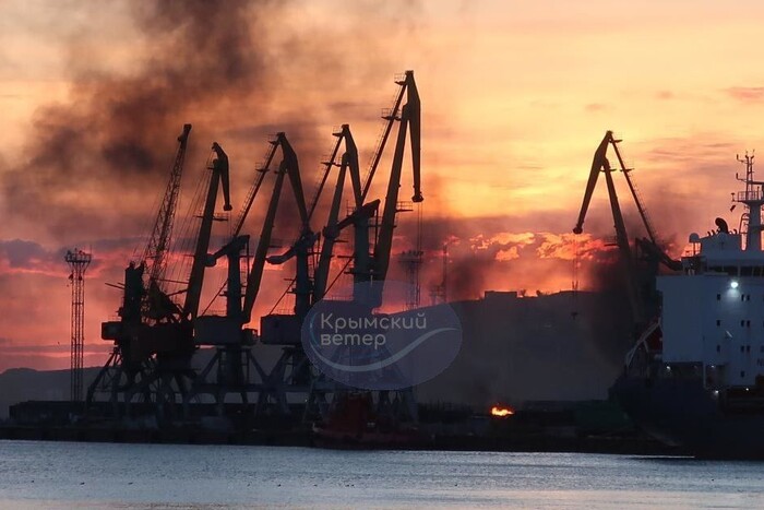 Росія визнала, що ЗСУ пошкодили великий десантний корабель «Новочеркаськ»