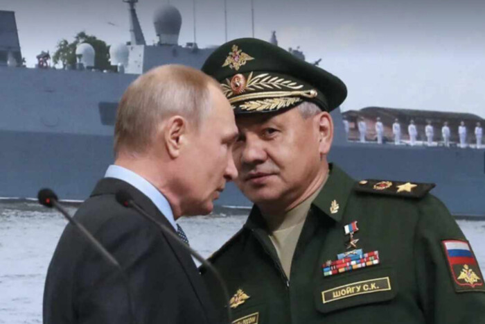Шойгу доповів Путіну про знищення корабля «Новочеркаськ» у Криму