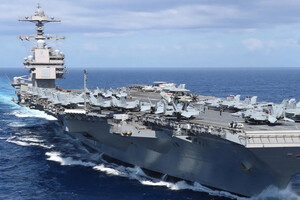 США виводять свій авіаносець з Середземного моря – ЗМІ