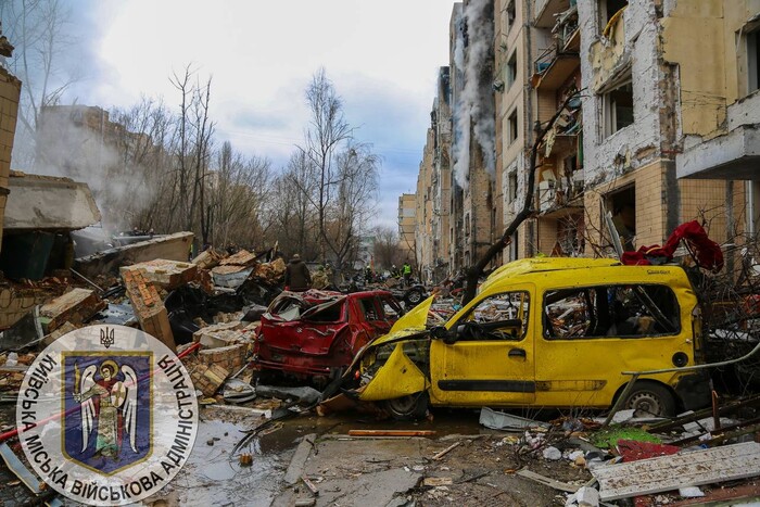 Масований удар Росії по Києву. Пошкоджено будинки, є загибла (оновлюється)