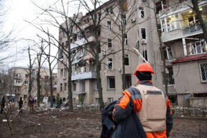 Поліція показала перші хвилини після атаки по Харкову (відео)