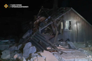 На Тернопільщині вибух газу зруйнував приватний будинок (фото)