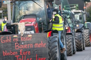 Протести фермерів створили колапс на автошляхах Німеччини (відео)