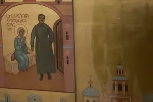 У соборі Грузії виставлено ікону із зображенням Сталіна (відео)