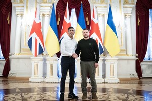 Зеленський підписав із британським прем'єр-міністром Ріші Сунаком угоду у сфері безпеки