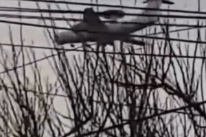 ЗСУ оприлюднили відео останнього польоту пошкодженого російського літака А-50 