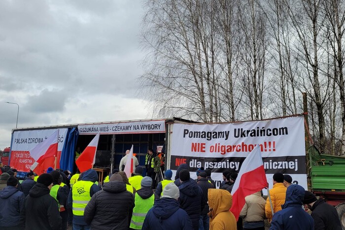 Польські фермери анонсували новий масштабний протест пов'язаний з Україною