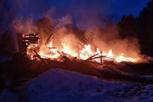 Заміський будинок арештованого бізнесмена Мазепи згорів (фото)