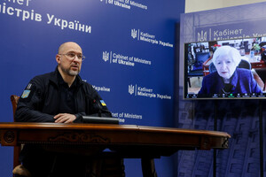 Денис Шмигаль провів відеозустріч з міністеркою фінансів США Джанет Єллен