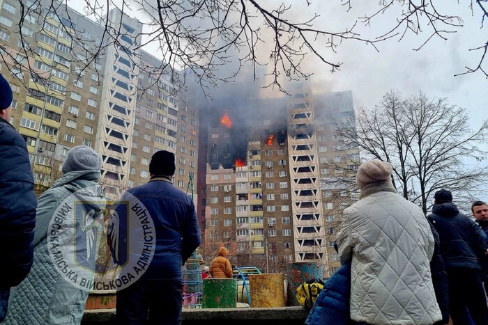 Атака на Київ: пошкоджено багатоповерхівку, четверо загиблих (оновлено)