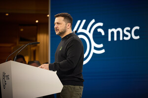 Зеленський виступив на Мюнхенській безпековій конференції 2024