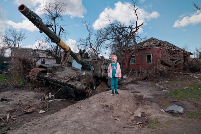 У Раді Європи відкрилася фотовиставка про дітей та війну в Україні