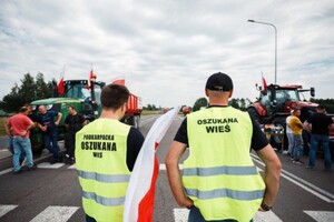 Польські фермери перекрили пункт пропуску на кордоні з Німеччиною