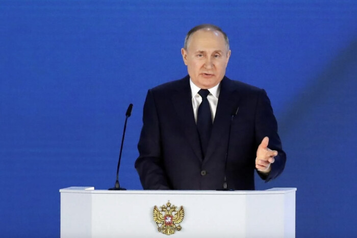 Послання Путіна до росіян: яке улюблене слово диктатора