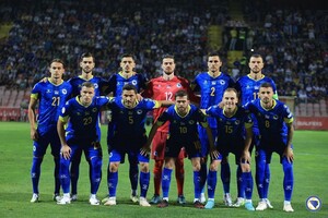 Боснія і Герцеговина викликала на матч з Україною чотирьох футболістів з чемпіонату Росії