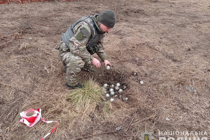 Росіяни дистанційно замінували кульковими бомбами місцевість на Сумщині